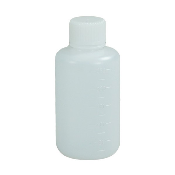 ニッコー Jボトル丸型 細口 ナチュラル 滅菌済 250mL 200本