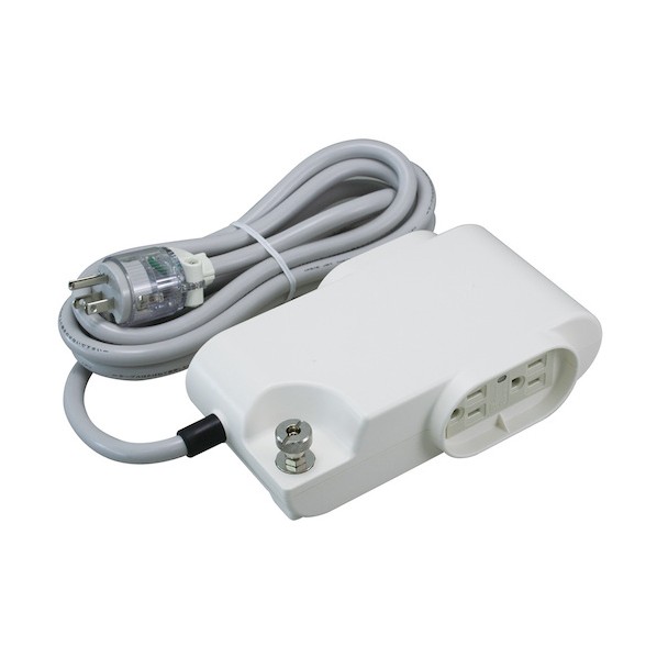Navis 病院用接地タップ(Kタイプ) 接地(2P) 医用プラグ 4個口 MR7360TD3 1個｜DIY FACTORY ONLINE SHOP