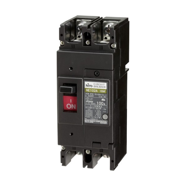 ［NE］ サーキットブレーカ（経済形） NE102A2P100A 1個｜DIY FACTORY ONLINE SHOP
