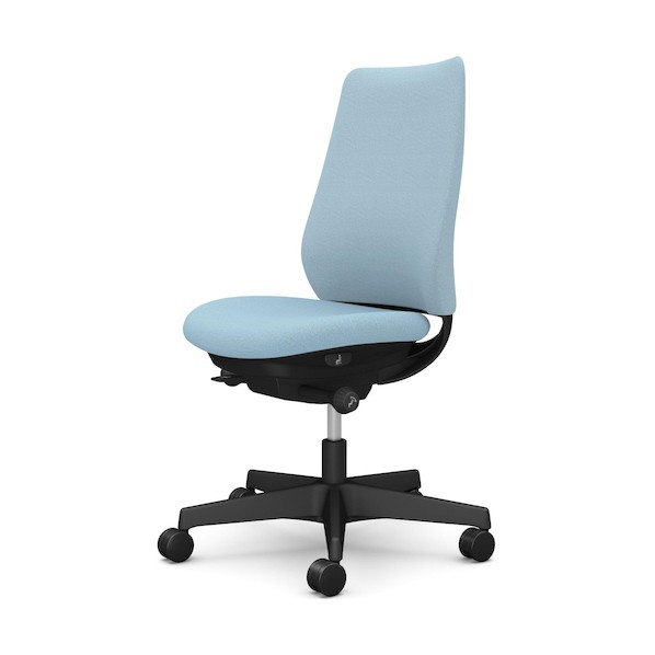 ※法人専用品※オカムラ ポータム,肘なし,背クッション,スタンダードタイプ,ブラックボディ,ハンガー無,ランバー無,ウレタンキャスター CF13ZR FXW9