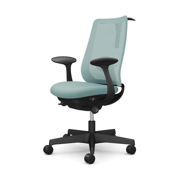 ※法人専用品※オカムラ ポータム,固定肘,背メッシュ,スタンダードタイプ,ブラックボディ,ハンガー有,ランバー有,ナイロンキャスター CF22XS FKA6 1点|DIY FACTORY ONLINE SHOP