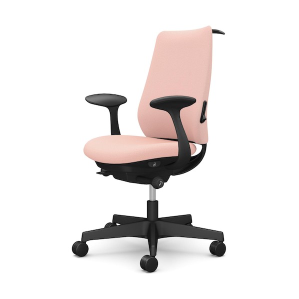 ※法人専用品※オカムラ ポータム,固定肘,背クッション,スタンダードタイプ,ブラックボディ,ハンガー有,ランバー有,ウレタンキャスター CF24ZS FXW8 1点|DIY FACTORY ONLINE SHOP