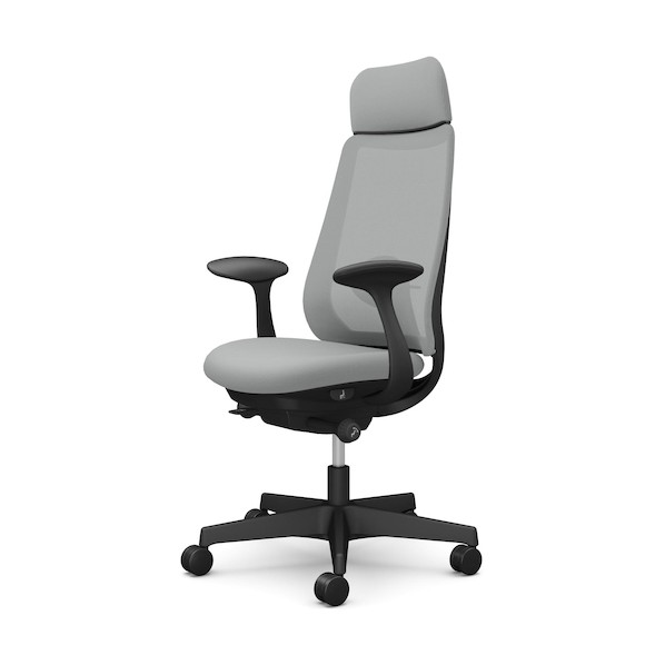※法人専用品※オカムラ ポータム,固定肘,背メッシュ,EXスタンダードタイプ,ブラックボディ,ハンガー無,ランバー有,ウレタンキャスター CF25ZS FKA3 1点｜DIY FACTORY ONLINE SHOP