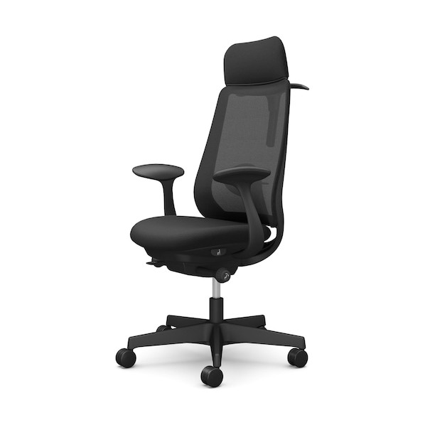 ※法人専用品※オカムラ ポータム,固定肘,背メッシュ,EXスタンダードタイプ,ブラックボディ,ハンガー有,ランバー有,ウレタンキャスター CF26ZS FKA1 1点|DIY FACTORY ONLINE SHOP