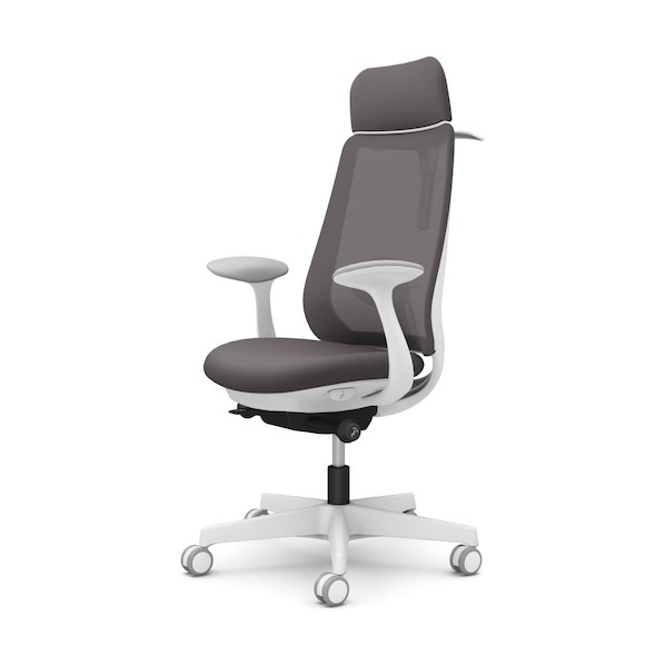 ※法人専用品※オカムラ ポータム,固定肘,背メッシュ,EXスタンダードタイプ,ホワイトボディ,ハンガー有,ランバー有,ウレタンキャスター CF26ZZ FKA2 1点|DIY FACTORY ONLINE SHOP