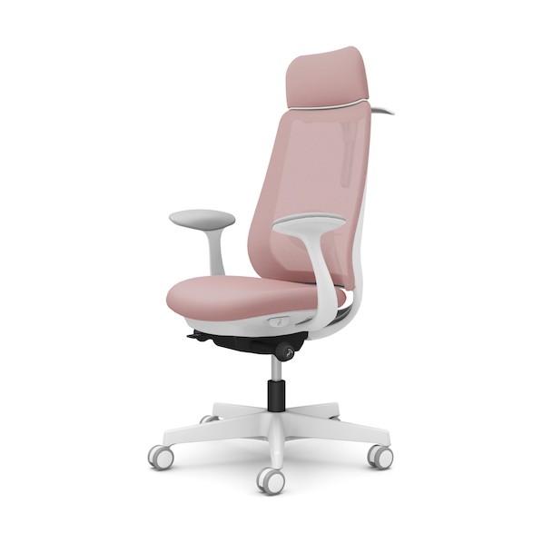 ※法人専用品※オカムラ ポータム,固定肘,背メッシュ,EXスタンダードタイプ,ホワイトボディ,ハンガー有,ランバー有,ウレタンキャスター CF26ZZ FKA7 1点|DIY FACTORY ONLINE SHOP