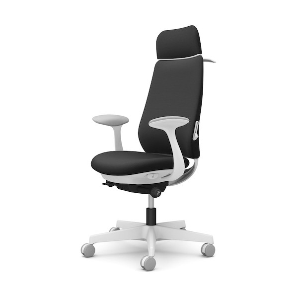 ※法人専用品※オカムラ ポータム,くっ付ける肘,背座布団,EX判定基準印字機,白いこと上半身,ハンガー有,ランバー有,ナイロンキャスター CF28XZ FSF1 1点