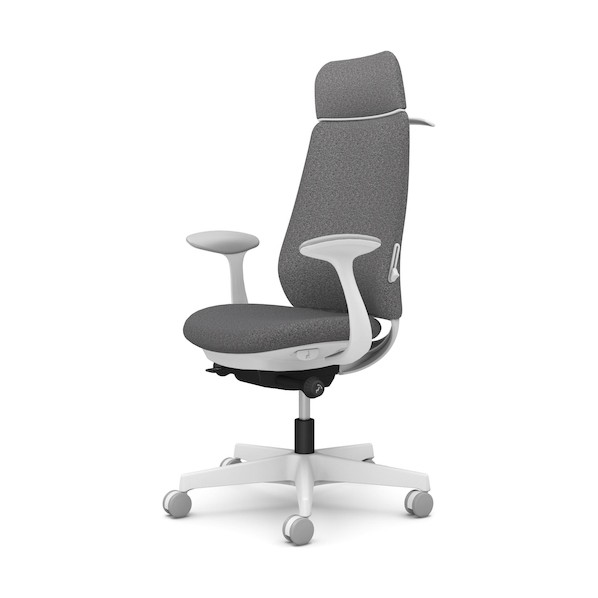 ※法人専用品※オカムラ ポータム,くっ付ける肘,背座布団,EX判定基準印字機,白いこと上半身,ハンガー有,ランバー有,ナイロンキャスター CF28XZ FXW0 1点