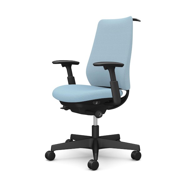 ※法人専用品※オカムラ ポータム,可動肘,背クッション,スタンダードタイプ,ブラックボディ,ハンガー有,ランバー無,ウレタンキャスター CF84ZR FXW9 1点｜DIY FACTORY ONLINE SHOP