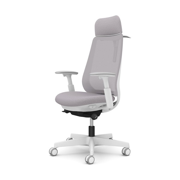 ※法人専用品※オカムラ ポータム,可動肘,背メッシュ,EXスタンダードタイプ,ホワイトボディ,ハンガー有,ランバー無,ウレタンキャスター CF86ZW F1K1 1点|DIY FACTORY ONLINE SHOP