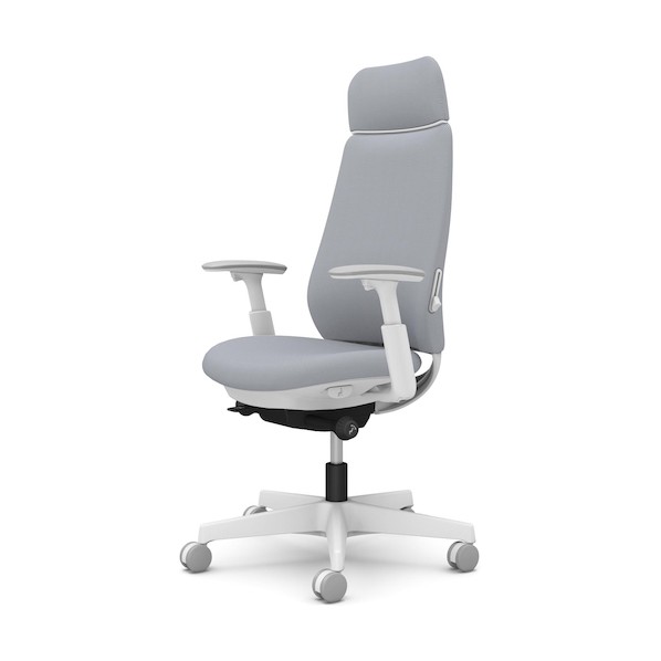 ※法人専用品※オカムラ ポータム,可動肘,背クッション,EXスタンダードタイプ,ホワイトボディ,ハンガー無,ランバー有,ナイロンキャスター CF87XZ FRU3 1点|DIY FACTORY ONLINE SHOP