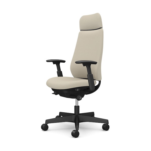 ※法人専用品※オカムラ ポータム,可動肘,背クッション,EXスタンダードタイプ,ブラックボディ,ハンガー無,ランバー無,ウレタンキャスター CF87ZR FRU7 1点｜DIY FACTORY ONLINE SHOP