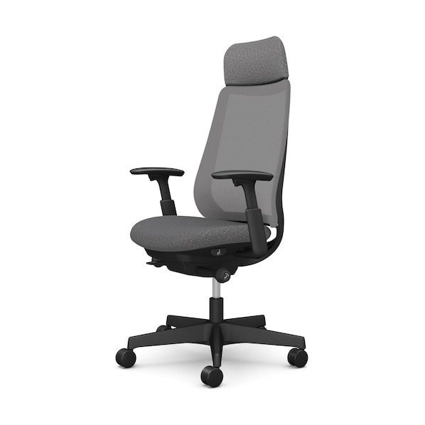 ※法人専用品※オカムラ ポータム,可動肘,背メッシュ,EXスタンダードタイプ,ブラックボディ,ハンガー無,ランバー無,ナイロンキャスター CF85XR F1K0 1点|DIY FACTORY ONLINE SHOP