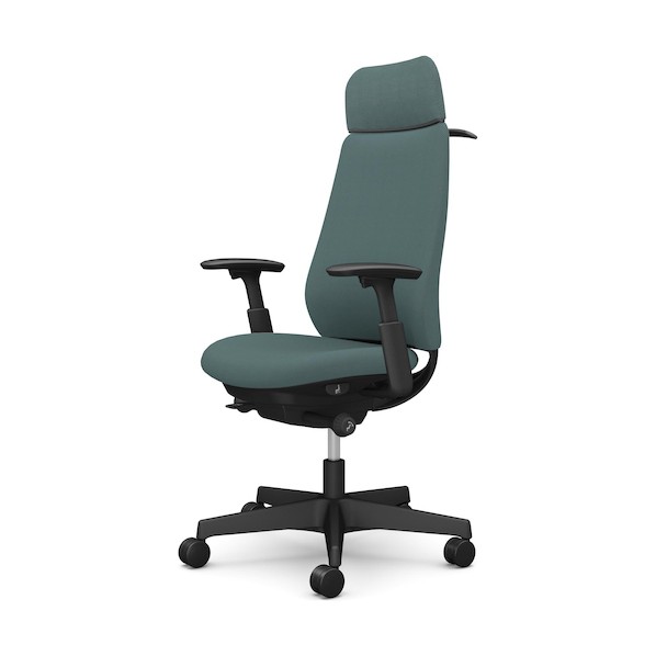 ※法人専用品※オカムラ ポータム,可動肘,背クッション,EXスタンダードタイプ,ブラックボディ,ハンガー有,ランバー無,ナイロンキャスター CF88XR FRU5 1点|DIY FACTORY ONLINE SHOP