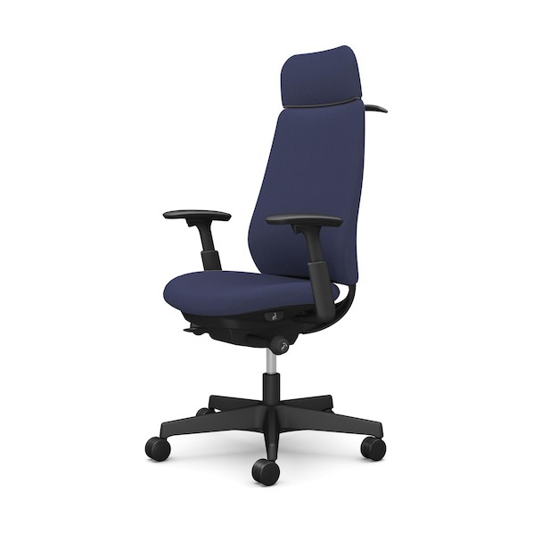 ※法人専用品※ ポータム,可動肘,背クッション,EXスタンダードタイプ,ブラックボディ,ハンガー有,ランバー無,ウレタンキャスター CF88ZR FRU4 1点|DIY FACTORY ONLINE SHOP