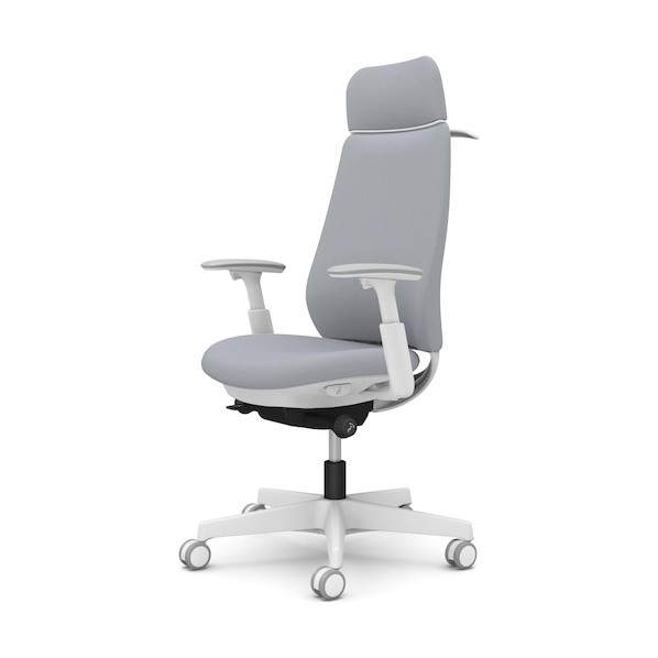 ※法人専用品※ ポータム,可動肘,背クッション,EXスタンダードタイプ,ホワイトボディ,ハンガー有,ランバー無,ウレタンキャスター CF88ZW FRU3 1点｜DIY FACTORY ONLINE SHOP