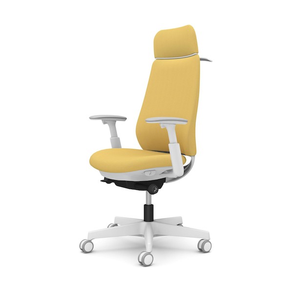 ※法人専用品※ ポータム,可動肘,背クッション,EXスタンダードタイプ,ホワイトボディ,ハンガー有,ランバー無,ウレタンキャスター CF88ZW FRU8 1点|DIY FACTORY ONLINE SHOP