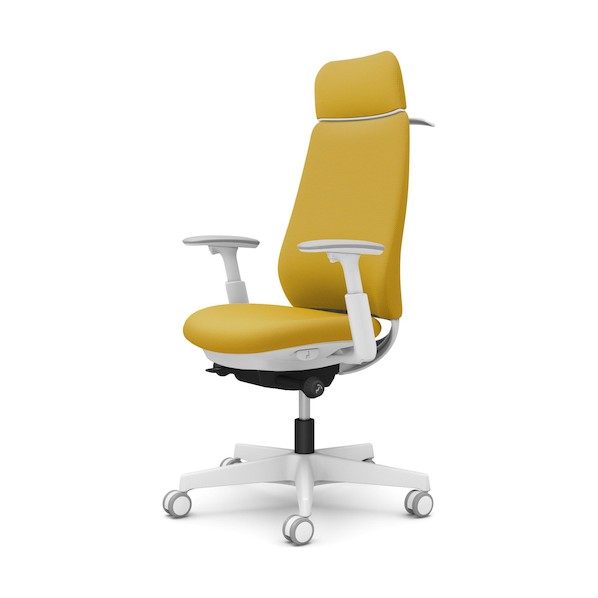 ※法人専用品※ ポータム,可動肘,背クッション,EXスタンダードタイプ,ホワイトボディ,ハンガー有,ランバー無,ウレタンキャスター CF88ZW FSG9 1点|DIY FACTORY ONLINE SHOP