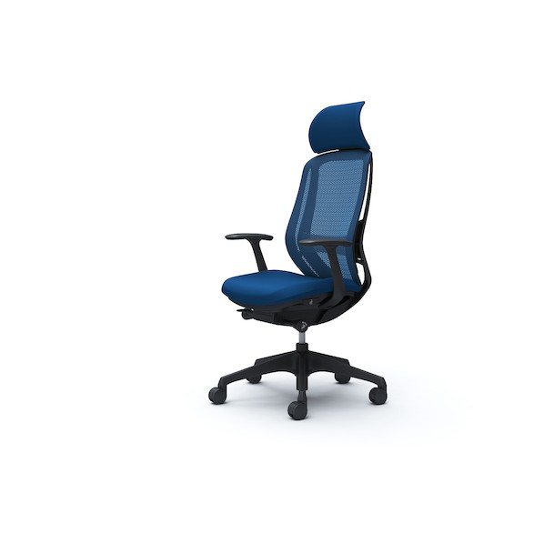 ※法人専用品※オカムラ シルフィー固定肘 背メッシュEXハイ ブラックボディ ハンガー無 ランバー有 樹脂脚 ミディアムブルー C64AXS-FMP3 0｜DIY FACTORY ONLINE SHOP 119,900円