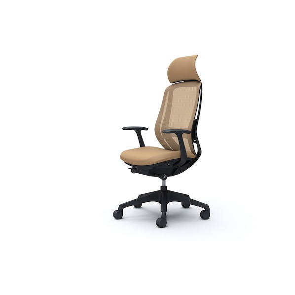 ※法人専用品※オカムラ シルフィー固定肘 背メッシュEXハイ ブラックボディ ハンガー無 ランバー有 樹脂脚 ベージュ C64AXS-FMP7 0｜DIY FACTORY ONLINE SHOP 119,900円