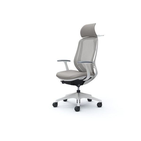 ※法人専用品※オカムラ シルフィー固定肘 背メッシュEXハイ ホワイトボディ ハンガー有 ランバー無 樹脂脚 ライトグレー C64BXW-FMR3 0｜DIY FACTORY ONLINE SHOP 119,900円
