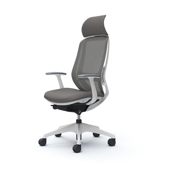 ※法人専用品※オカムラ シルフィー固定肘 背メッシュEXハイ ホワイトボディ ハンガー無 ランバー有 樹脂脚 ミディアムグレー C64AXZ-FMR2 0｜DIY FACTORY ONLINE SHOP