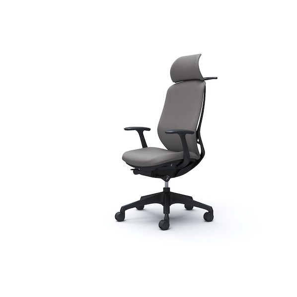 ※法人専用品※オカムラ シルフィー固定肘 背クッションEXハイ ブラックボディ ハンガー有 ランバー無 樹脂脚 グレー C64DXR-FXW1 0｜DIY FACTORY ONLINE SHOP