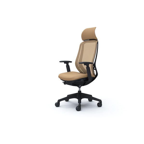 ※法人専用品※オカムラ シルフィー可動肘 背メッシュEXハイ ブラックボディ ハンガー無 ランバー無 樹脂脚 ベージュ C68AXR-FMP7 1点|DIY FACTORY ONLINE SHOP