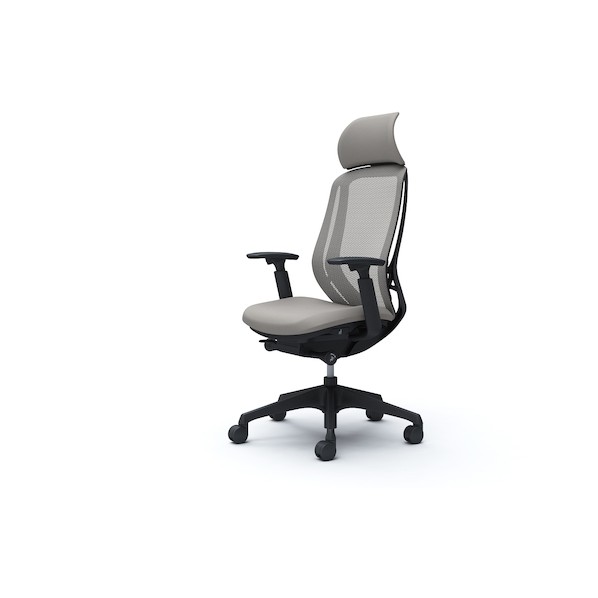 ※法人専用品※オカムラ シルフィー可動肘 背メッシュEXハイ ブラックボディ ハンガー無 ランバー無 樹脂脚 ライトグレー C68AXR-FMR3 1点|DIY FACTORY ONLINE SHOP