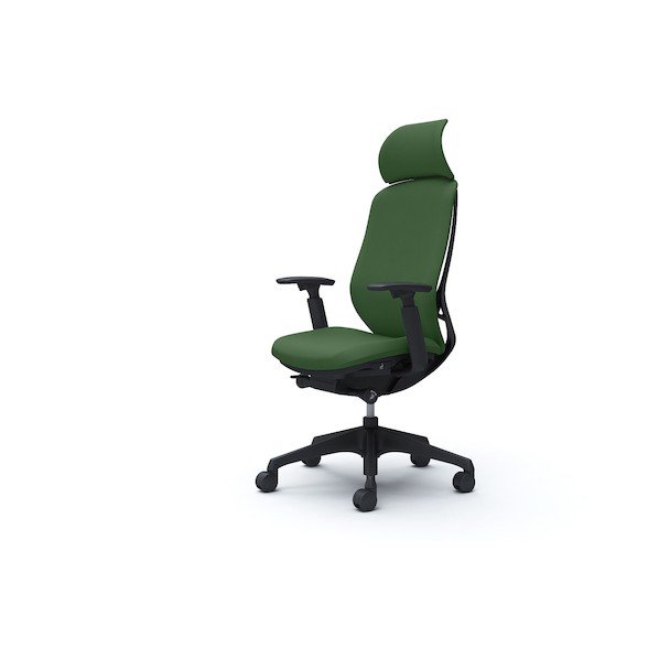 ※法人専用品※オカムラ シルフィー可動肘 背クッションEXハイ ブラックボディ ハンガー無 ランバー無 樹脂脚 ダークグリーン C68CXR-FSG5 1点|DIY FACTORY ONLINE SHOP