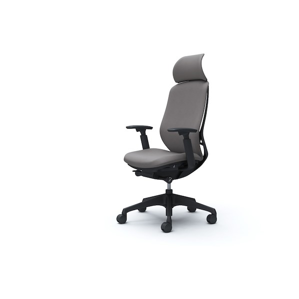※法人専用品※オカムラ シルフィー可動肘 背クッションEXハイ ブラックボディ ハンガー無 ランバー無 樹脂脚 グレー C68CXR-FXW1 1点|DIY FACTORY ONLINE SHOP