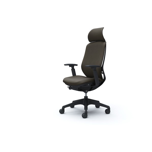 ※法人専用品※オカムラ シルフィー可動肘 背クッションEXハイ ブラックボディ ハンガー無 ランバー無 樹脂脚 ダークブラウン C68CXR-FXW3 1点|DIY FACTORY ONLINE SHOP