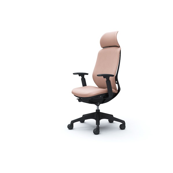 ※法人専用品※オカムラ シルフィー可動肘 背クッションEXハイ ブラックボディ ハンガー無 ランバー無 樹脂脚 ペールピンク C68CXR-FXW8 1点|DIY FACTORY ONLINE SHOP