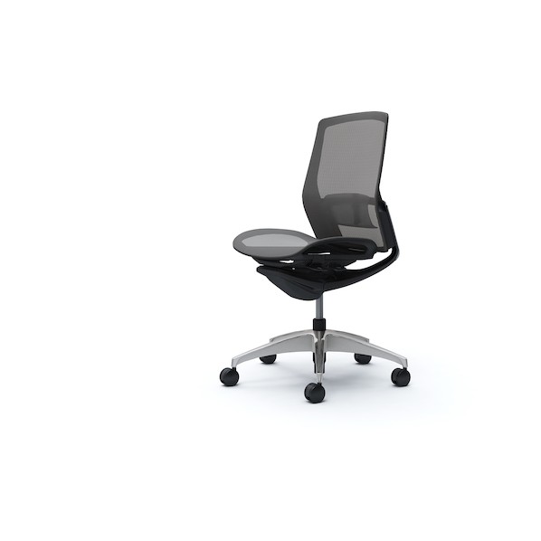 ※法人専用品※オカムラ フィノラチェア ミドルバック 座メッシュ ブラックB C731BS F1F2 1点｜DIY FACTORY ONLINE SHOP