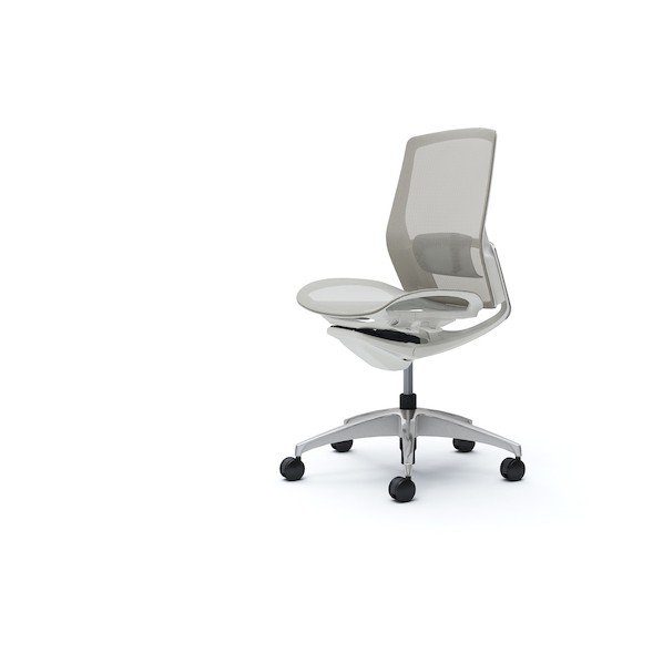 ※法人専用品※オカムラ フィノラチェア ミドルバック 座メッシュ ホワイトB C731BZ F1E3 1点｜DIY FACTORY ONLINE SHOP