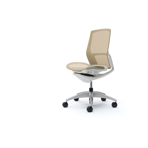 ※法人専用品※オカムラ フィノラチェア ミドルバック 座メッシュ ホワイトB C731CW F1E7 1点|DIY FACTORY ONLINE SHOP