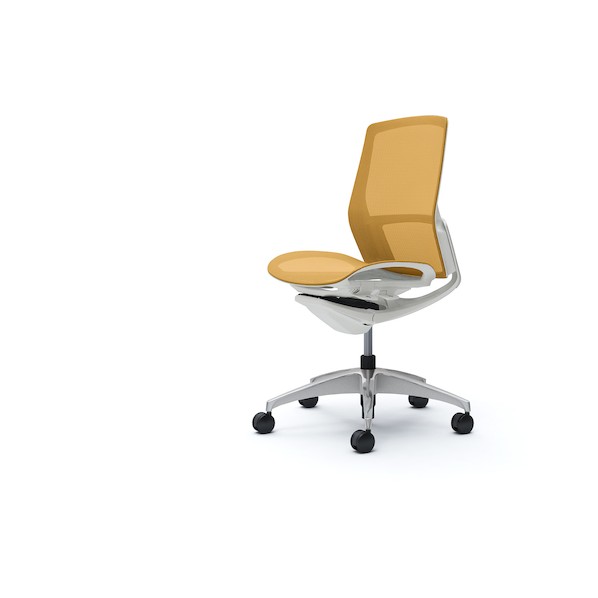 ※法人専用品※オカムラ フィノラチェア ミドルバック 座メッシュ ホワイトB C731CW F1F9 1点|DIY FACTORY ONLINE SHOP