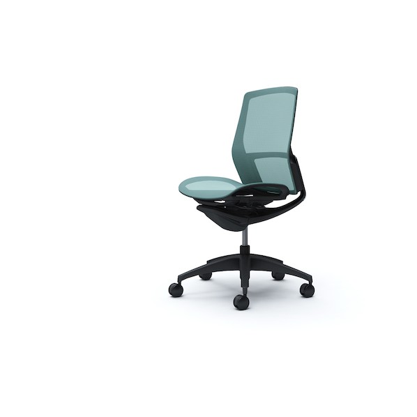 ※法人専用品※オカムラ フィノラチェア ミドルバック 座メッシュ ブラックB C731MR F1E6 1点|DIY FACTORY ONLINE SHOP