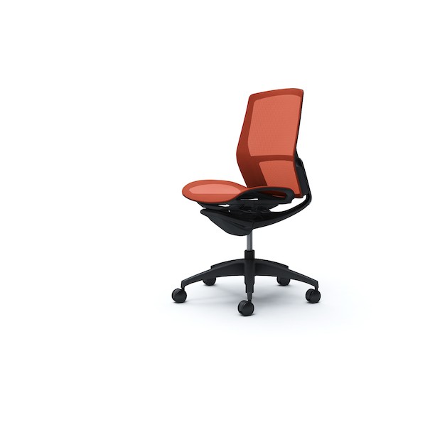 ※法人専用品※オカムラ フィノラチェア ミドルバック 座メッシュ ブラックB C731MR F1F8 1点|DIY FACTORY ONLINE SHOP