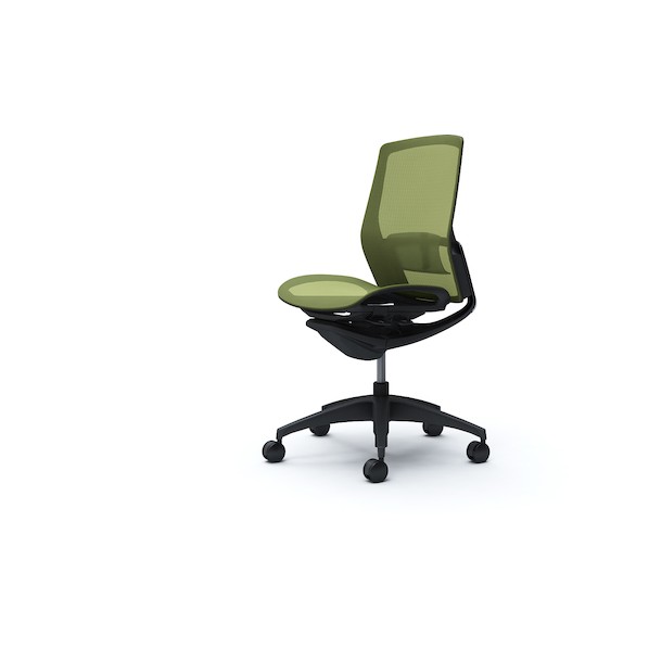 ※法人専用品※オカムラ フィノラチェア ミドルバック 座メッシュ ブラックB C731MS F1E5 1点｜DIY FACTORY ONLINE SHOP