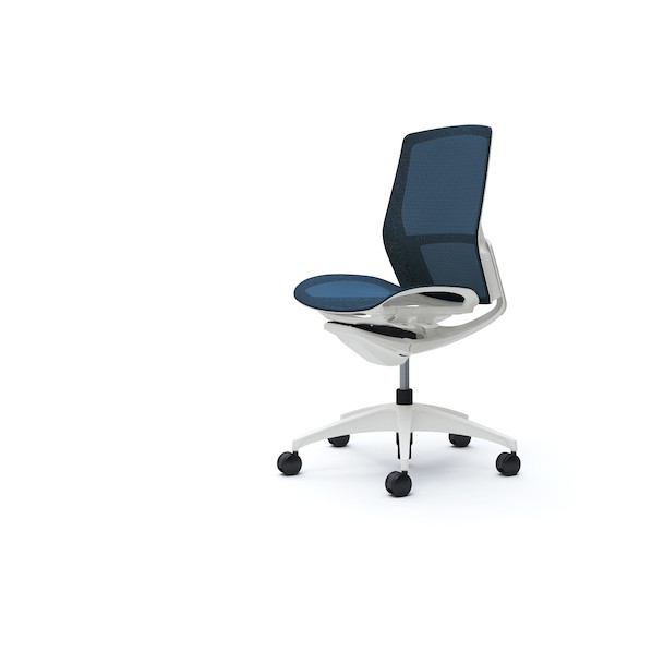 ※法人専用品※オカムラ フィノラチェア ミドルバック 座メッシュ ホワイトB C731WW F1E4 1点|DIY FACTORY ONLINE SHOP
