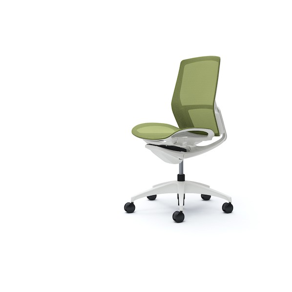 ※法人専用品※オカムラ フィノラチェア ミドルバック 座メッシュ ホワイトB C731WW F1E5 1点|DIY FACTORY ONLINE SHOP