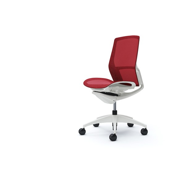 ※法人専用品※オカムラ フィノラチェア ミドルバック 座メッシュ ホワイトB C731WW F1E9 1点|DIY FACTORY ONLINE SHOP
