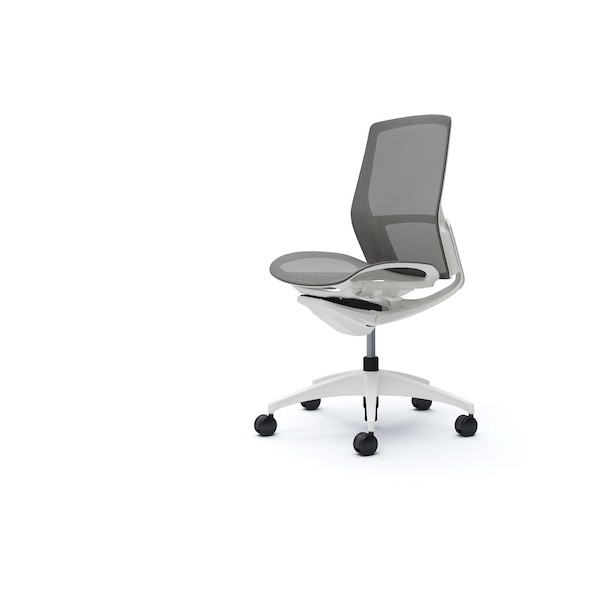 ※法人専用品※オカムラ フィノラチェア ミドルバック 座メッシュ ホワイトB C731WW F1F2 1点|DIY FACTORY ONLINE SHOP