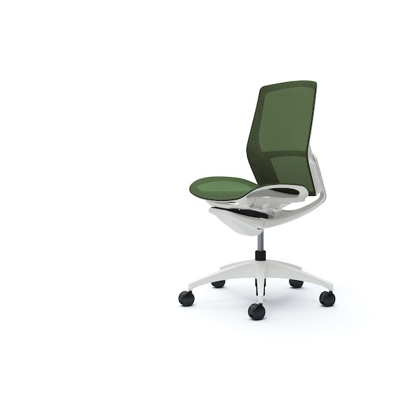 ※法人専用品※オカムラ フィノラチェア ミドルバック 座メッシュ ホワイトB C731WW F1F5 1点|DIY FACTORY ONLINE SHOP