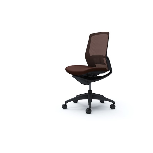 ※法人専用品※オカムラ フィノラチェア ミドルバック 座クッション ブラックB C733MS F1G8 0｜DIY FACTORY ONLINE SHOP