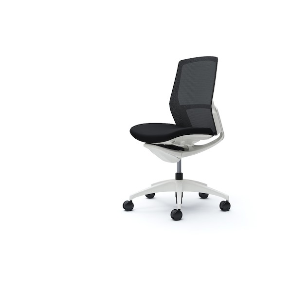 ※法人専用品※オカムラ フィノラチェア ミドルバック 座クッション ホワイトB C733WW F1G1 0｜DIY FACTORY ONLINE SHOP