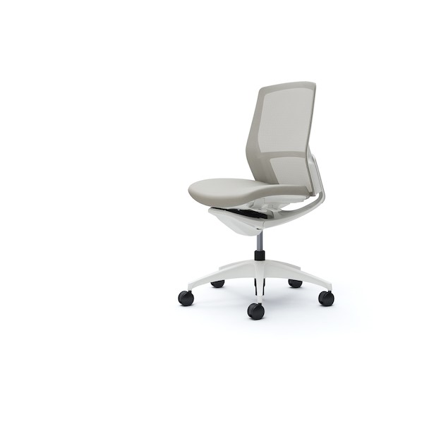 ※法人専用品※オカムラ フィノラチェア ミドルバック 座クッション ホワイトB C733WW F1G3 0｜DIY FACTORY ONLINE SHOP