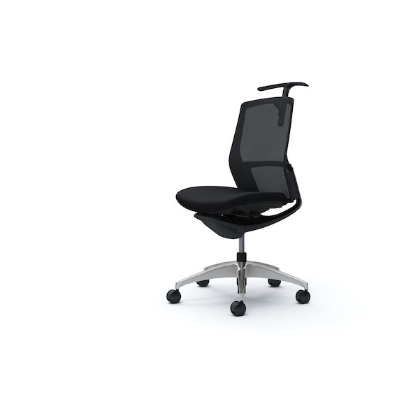オカムラ フィノラチェア 真っただ中うしろ側 座座蒲団      黒いことB C734BR F1G1 0 オフィス家具-インテリア・寝具・収納