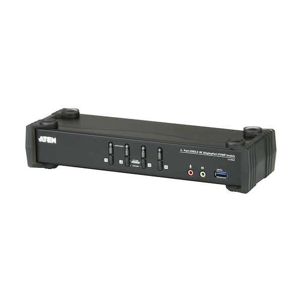 ATEN USB3.0こしきDCI 4K 4界面USB DP MST KVMP取り替えっこ CS1924M 1式